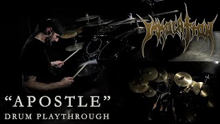 IMMOLATION  Apostle OFFICIAL DRUM PLAYTHROUGH [upl. by Winslow]