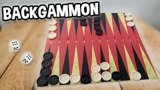 BACKGAMMON  Spielregeln TV Spielanleitung Deutsch [upl. by Barrie]