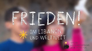 Frieden für die Kinder  Sternsingerlied 2020 [upl. by Enylrac]