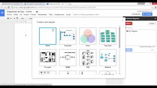 010 Cómo creo diagramas de flujo en los documentos de Google Drive [upl. by Ipoillak]