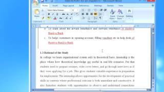 TU BBA Internship Report Format [upl. by Tacye]