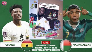 🔴LIVE  GHANA VS MADAGASCAR  WORLD CUP QUALIFIERS [upl. by Trenton]