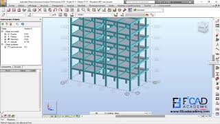 Calcul d’un Radier sur Robot Structural Analysis [upl. by Aihsaei]