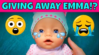 💖Target Baby Born Doll Unboxing  Feeding  GIVEAWAY 🎁👶🏻Is Emma Leaving The Channel🤔 [upl. by Farleigh]