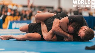 Tommy Langaker vs Fabio Caloi  World Championship NoGi 2023 [upl. by Arihas]