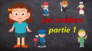 Apprendre les métiers en français partie 1  Lets Learn [upl. by Aihsek706]