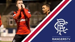 GOAL  Andy Halliday  Raith Rovers 01 Rangers [upl. by Okim]