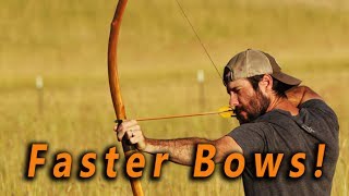 How to build a faster Self bow  design and reflex recurve DIY bow making [upl. by Eilrahc]