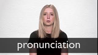 How to pronounce PRONUNCIATION in British English [upl. by Ltihcox]