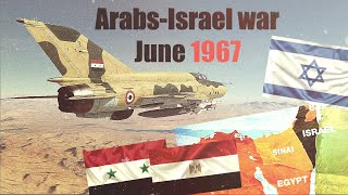 Arabs  Israel Six Days War  1967 Air Combat History Of Operation Focus  DCS  Israel War [upl. by Egedan]