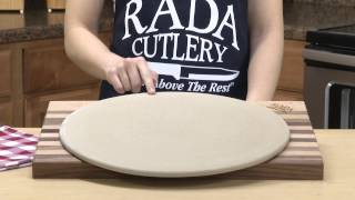 Best Pizza Stone  USA Made Stoneware  RadaCutlerycom [upl. by Gerrie639]