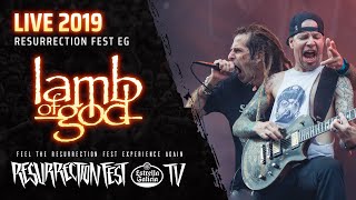 Lamb of God  Redneck Live at Resurrection Fest EG 2019 [upl. by Cyna187]