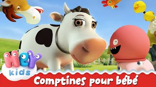 Comptine pour bébé  HeyKids [upl. by Hardden]