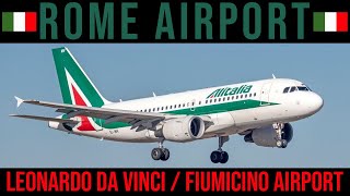 ROME LEONARDO DA VINCI FIUMICINO AIRPORT  FCO  TERMINAL 3  IMMIGRATION  CUSTOMS  BAGGAGE [upl. by Aroled988]