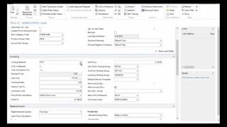 NAV 2016 Inventory Management [upl. by Akinor559]