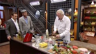 Hellstrøm konkurrer mot MasterChefelevene [upl. by Cha]