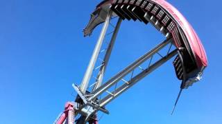 HMB Endeavor Pirate Ship Ride Californias Great America Swing California Santa Clara [upl. by Adyam]