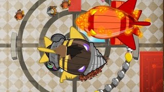 BTD5  New Arena Boss Bloons  Dreadbloon and Blastapopoulos [upl. by Llekram]