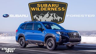 The UNSTOPPABLE 2022 Subaru Forester Wilderness Review [upl. by Ardnuaet67]