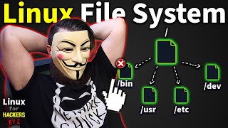 the Linux File System explained in 1233 seconds  Linux for Hackers  EP 2 [upl. by Lienahs]