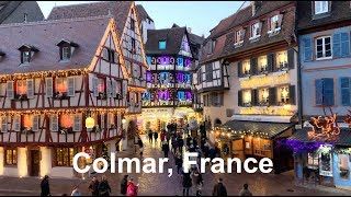 Colmar France one of the best Christmas markets in Europe [upl. by Mandych]