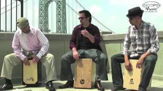 Incredible Cajon Performance on NYC Streets [upl. by Atinob]