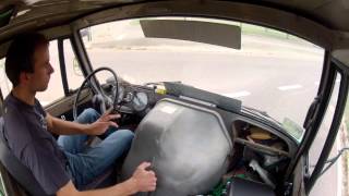 Unimog 406 in cab ride GoPro [upl. by Atsev754]