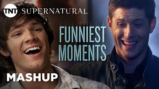 Supernatural Funniest Moments MASHUP  TNT [upl. by Stavro]