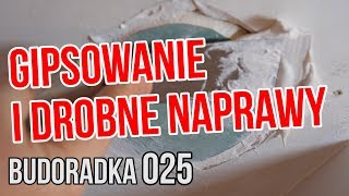 Gipsowanie rys pęknięć ubytków i drobne naprawy [upl. by Hump119]