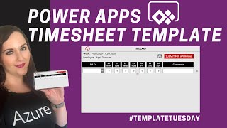 PowerApps Timesheet Template [upl. by Appel543]