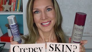 Before amp After Retinol Body Lotion for Crepey Skin [upl. by Sillihp]