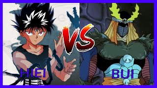 Hiei vs Bui  Pelea Completa  Español Latino [upl. by Shurlocke]