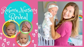 My New Reborn Nursery Reveal Nursery Tour amp Changing 3 Reborn Babies In Festive Outfits 2021 [upl. by Gwenneth]