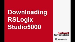 Rockwell  Download RSLogix Studio 5000 [upl. by Xino]