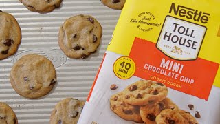 How to Make Nestle Toll House Mini Chocolate Chip Cookie Dough [upl. by Enrika]