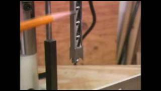 Setting Up a Hollow Chisel Mortiser [upl. by Yekcor]