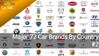 American  Asian Car Brands by country 2 [upl. by Darlleen]