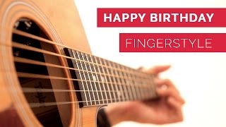 Tobias Rauscher  Happy Birthday Percussive Fingerstyle Version [upl. by Garry381]