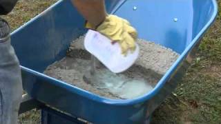 How to Hand Mix QUIKRETE® Concrete [upl. by Wendi]