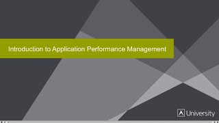 Introduction to APM  AppDynamics [upl. by Lowell]