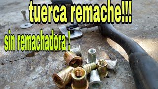 tuerca remache [upl. by Burrill]