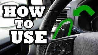 How To Use Paddle Shifters  The ULTIMATE Guide [upl. by Sigsmond]