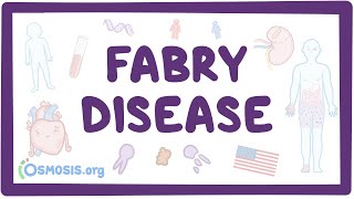 Fabry disease  causes symptoms diagnosis treatment pathology [upl. by Teressa]