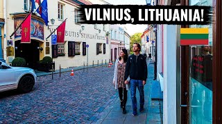 ONE DAY IN VILNIUS  What To Do in Lithuania’s quirky capital [upl. by Ahsilra173]