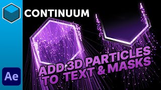 Add 3D Particles to Your Text and Masks in After Effects [upl. by Hilleary]