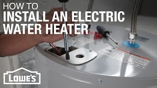 Electric Water Heater Installation [upl. by Dyol617]