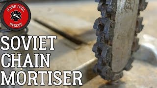 Soviet Chain Mortiser Restoration Part 1 of 2 [upl. by Yrojram]