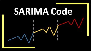 Coding the SARIMA Model  Time Series Talk [upl. by Reinar]