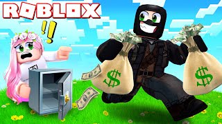 Our MEGA MALL in ROBLOX Got ROBBED  Kin Tin Plays Mall Tycoon [upl. by Ahsined]