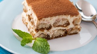 How to Make Tiramisu  Authentic Tiramisu Recipe  No Bake Dessert [upl. by Enelrae]